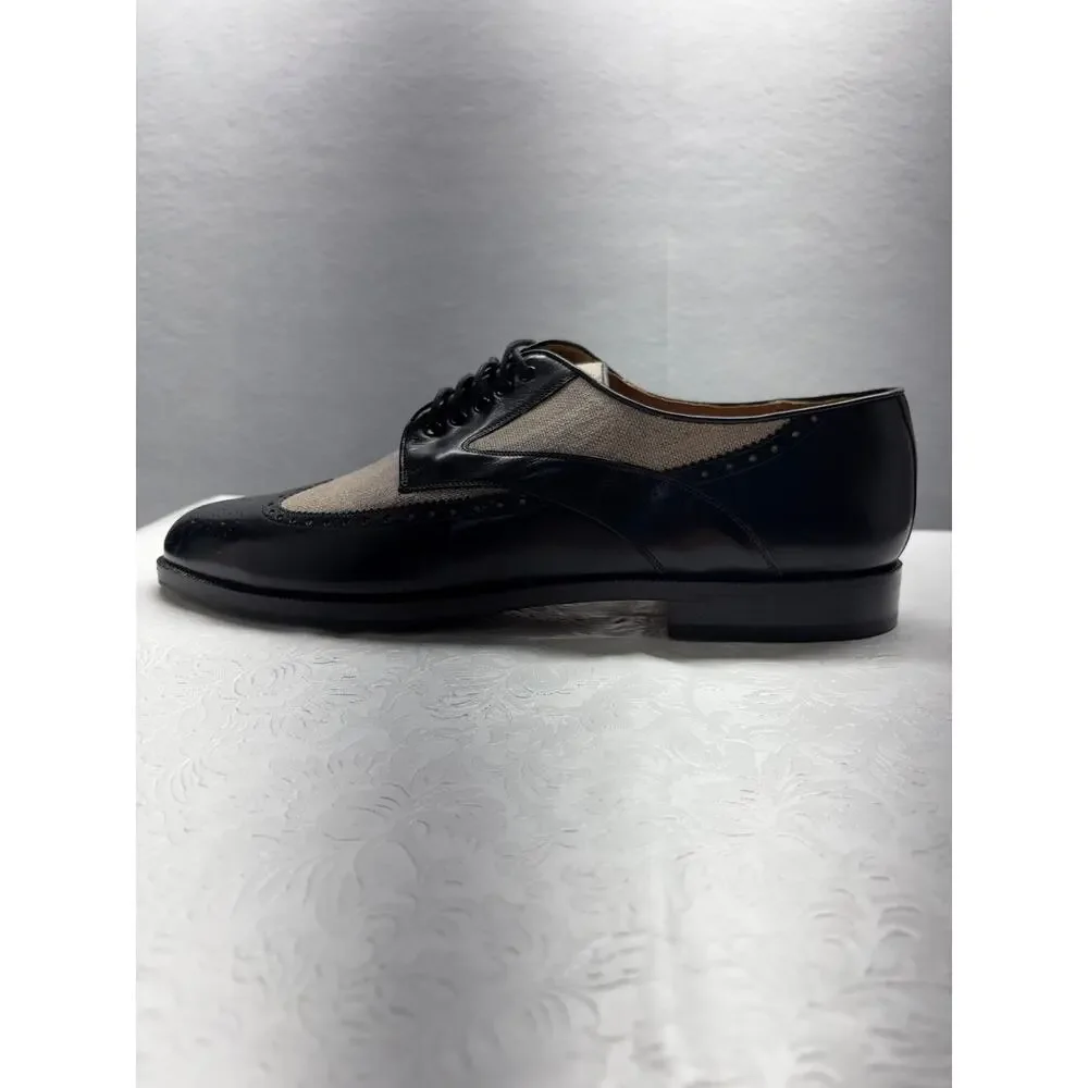 Handmade Church's Prima Classe 10.5 Spectator Wingtip Oxfords Prada Era Like New